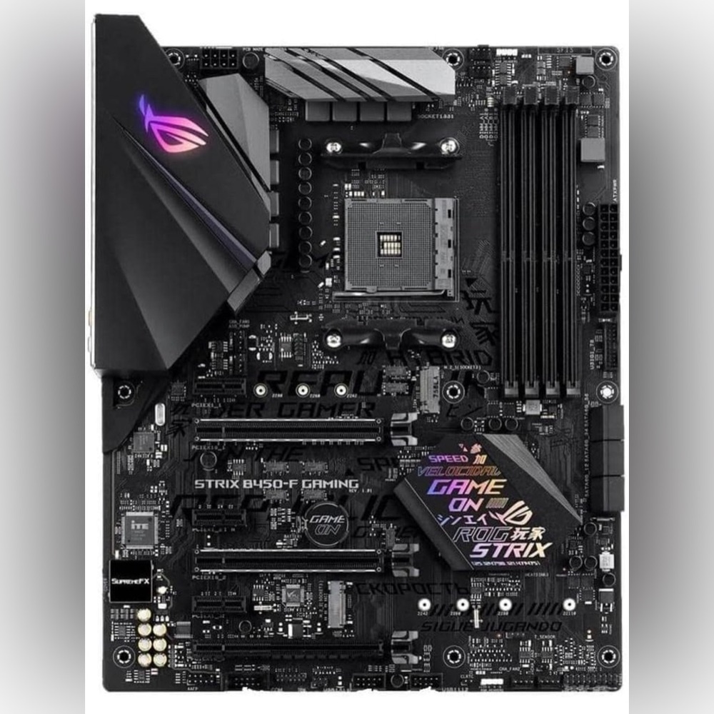 ASUS ROG STRIC B450-F GAMING MOTHERBOARD